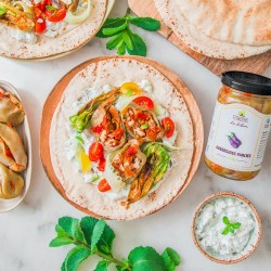 Terroirs du Liban - Aubergines Farcies à l'Huile (Makdous)- 270 g - Makdous - Apéritif et mezzé- Artisanales et Naturelles