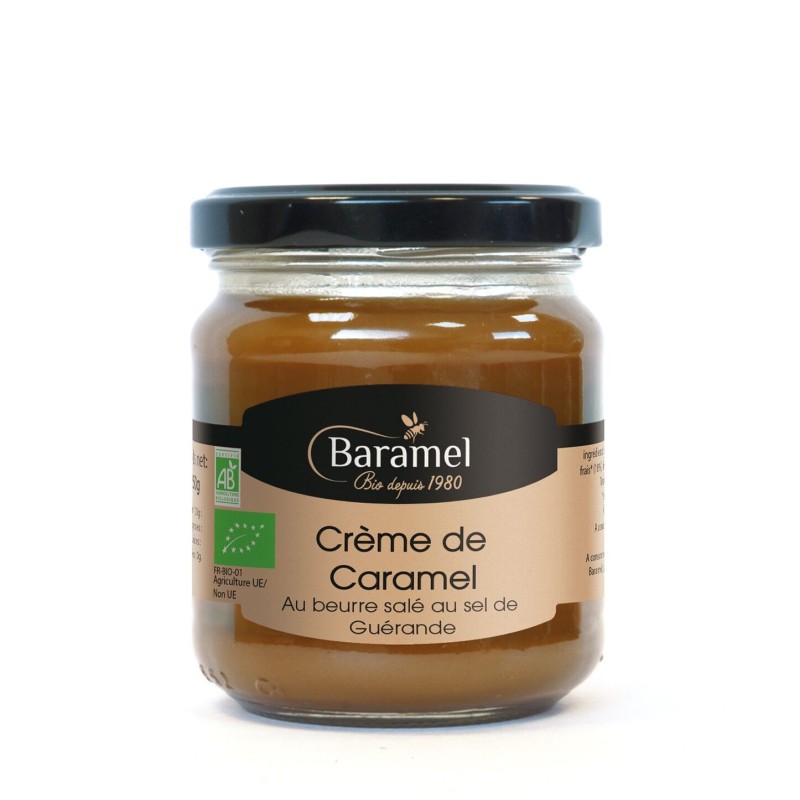 Crème de caramel au beurre salé Bio 200g