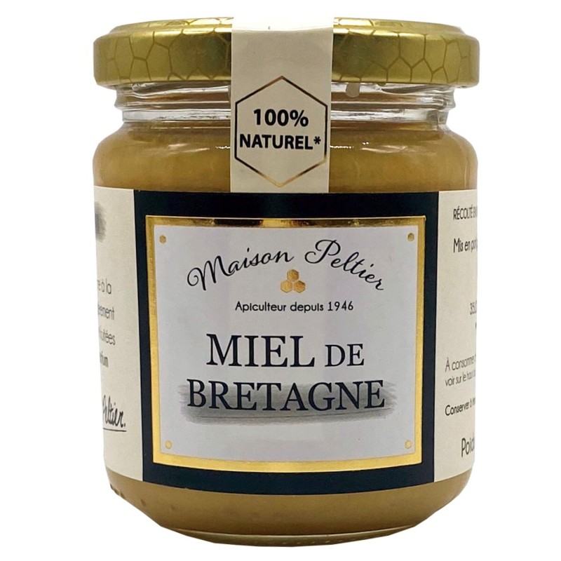 Maison Peltier Miel de fleurs de Bretagne 250 gr