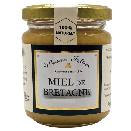 Maison Peltier Miel de fleurs de Bretagne 250 gr