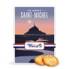 Boîte métal “Mont-Saint-Michel” - Sablés à la pomme | Sacré Marcel