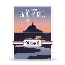 Boîte métal “Mont-Saint-Michel” - Sablés à la pomme | Sacré Marcel