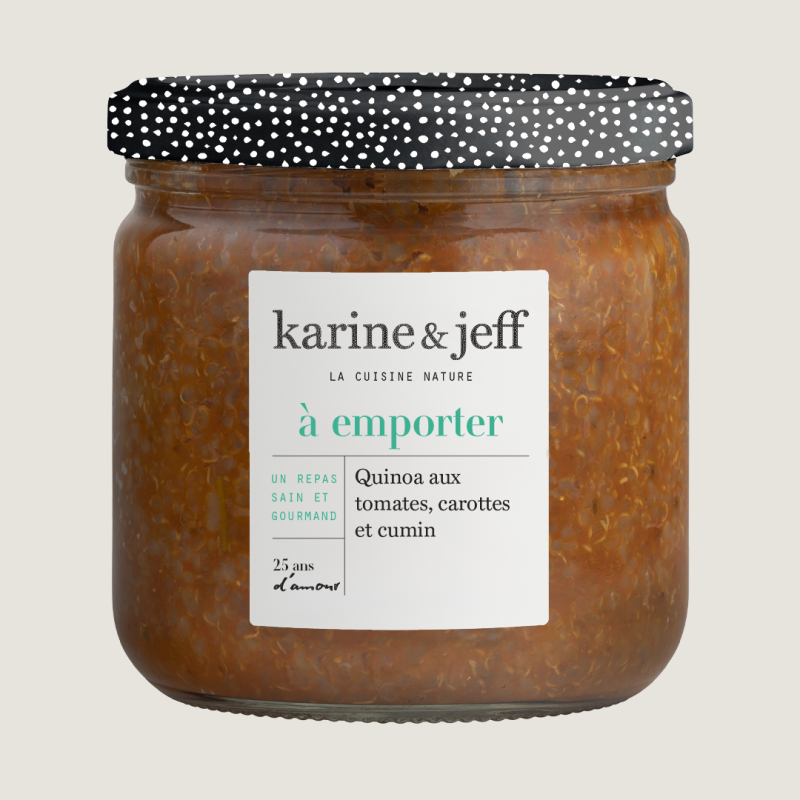 Quinoa aux tomates, carottes et cumin - 350g