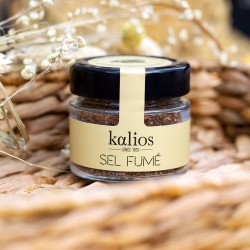 Sel fumé au bois de hêtre 90g