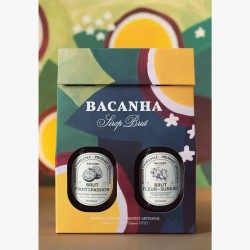 Coffret Sirop Brut Fleur de Sureau & Fruit de la Passion - 2 x 400 ml