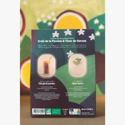 Coffret Sirop Brut Fleur de Sureau & Fruit de la Passion - 2 x 400 ml