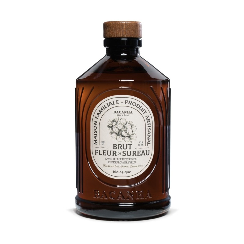 Sirop Brut de Fleur de Sureau Bio