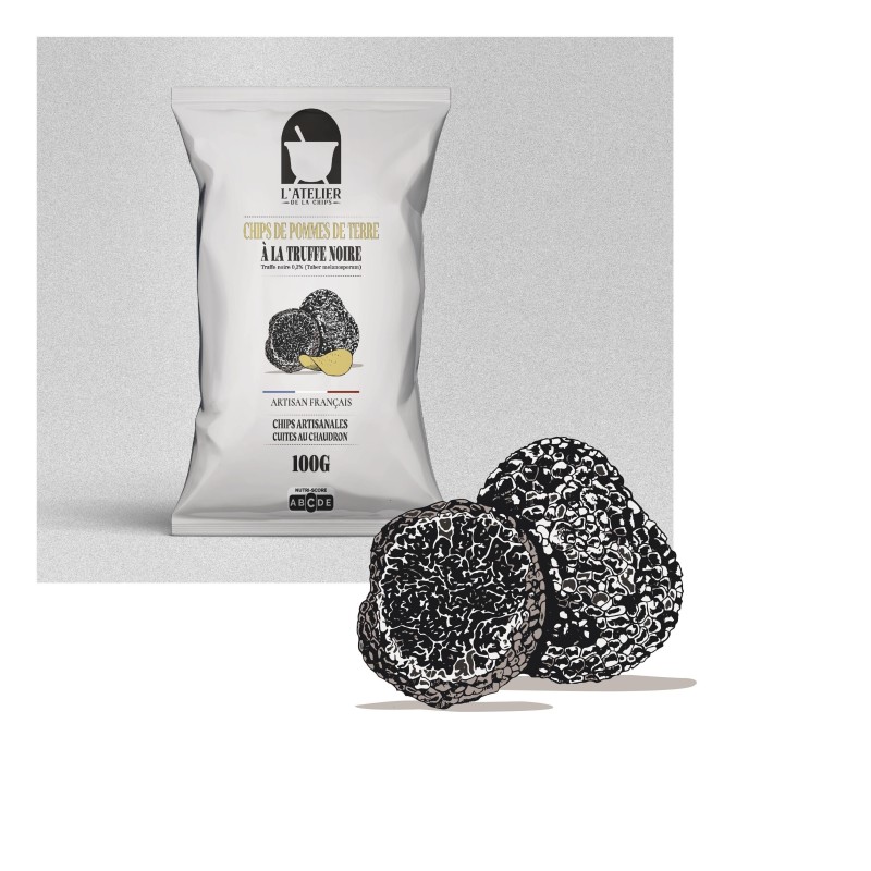 Chips Française à la truffe noire (0,2%)
