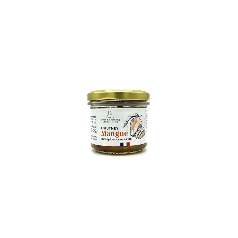 Chutney de mangue aux épices douces Bio