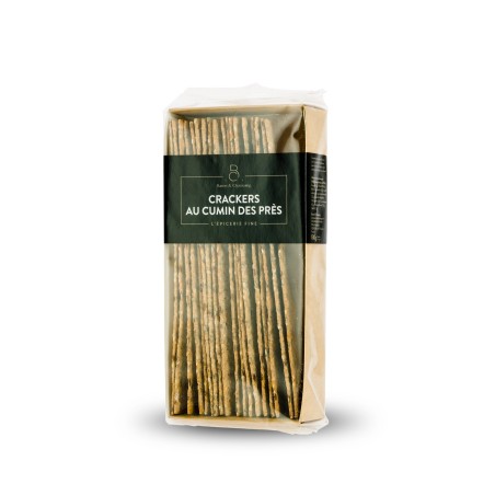 Crackers au Cumin des près - 130 g - (format allongé)