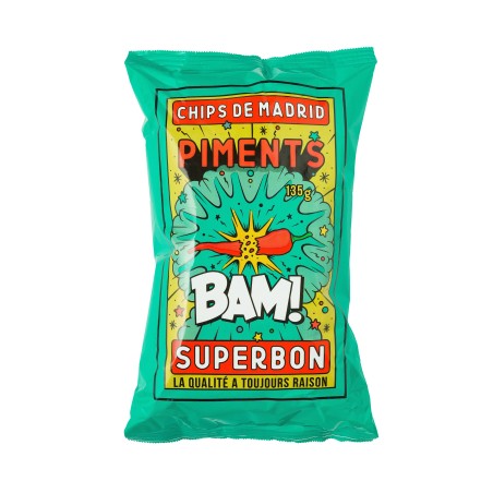 NEW - Chips Piments 125g - Superbon