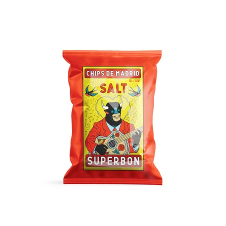 NOUVEAU - Chips Sel 125g - Superbon