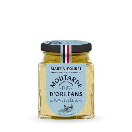 Moutarde d'Orléans au Poivre de l'Ile de Ré