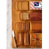 Pain d'épices nature (demi-bande) 200g