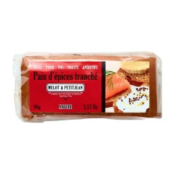 PAIN D'EPICES SPECIAL TOAST TRANCHE NATURE 90G