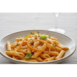 Pennette avec scorza d'arancia et finocchietto selvatico