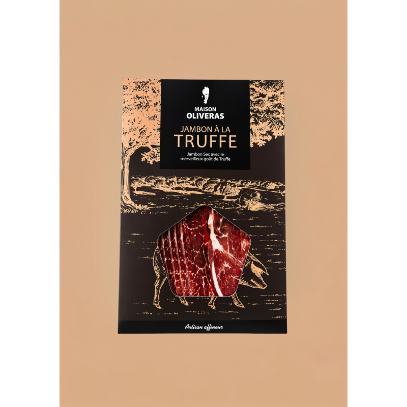 Jambon sec à la Truffe, Pré-tranché de 70g