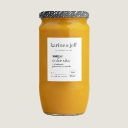 Soupe Dolce Vita / butternut, potimarron et cannelle