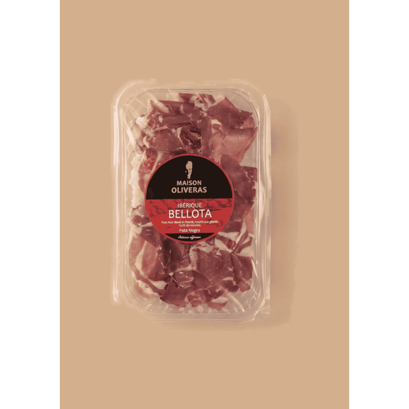 Chiffonnade de Jambon Ibérique Bellota 80g