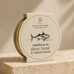 Ventrèche de Thon fumé à l'huile d'Olive - 170 g