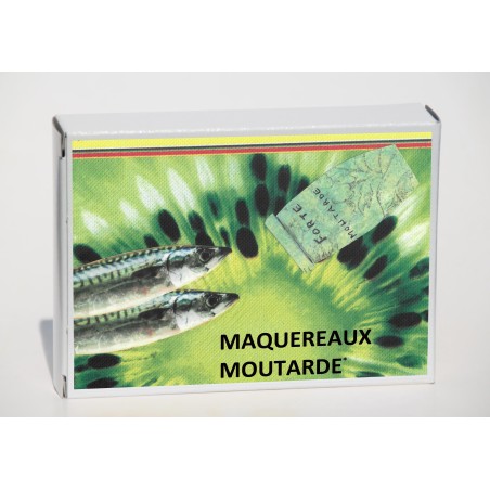 CONSERVE DE POISSON COLLECTOR - maquereaux moutarde*