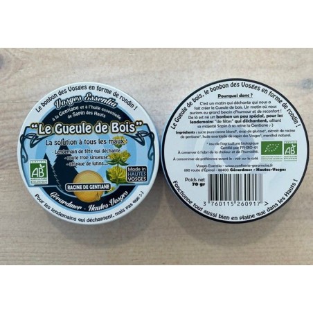 Gueule de bois : Racine de Gentiane, Sapin (HE) - 70 g