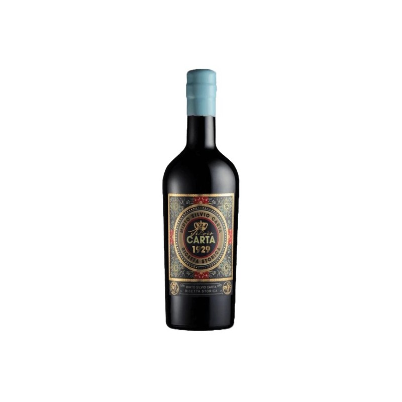 Silvio Carta Mirto Ricetta Storica Liqueur Brun