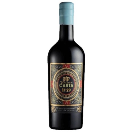 Silvio Carta Mirto Ricetta Storica Liqueur Brun