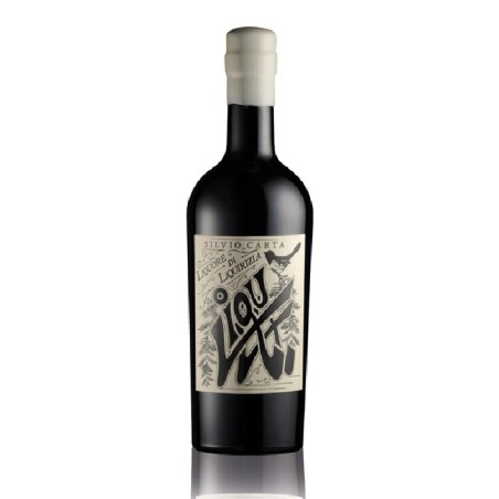 Silvio Carta Liquore di Liquiriza Liqueur Brun