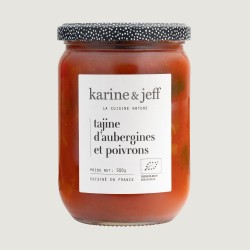 Tajine d'aubergines et poivrons - 540g