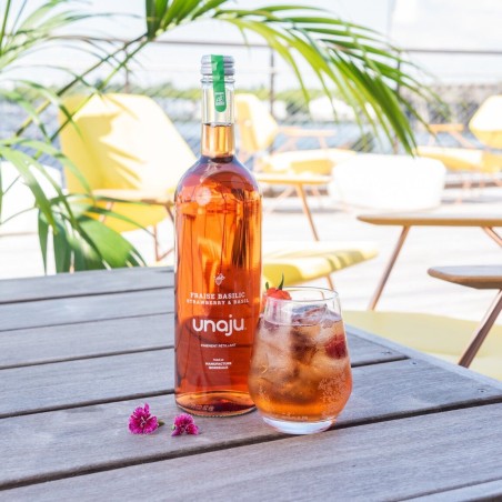 UNAJU FRAISE BASILIC - 750mL