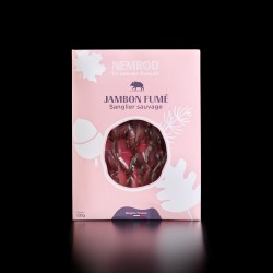 Noix de Jambon fumée de Sanglier tranchée - Gibier - 120g