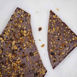 Tablette de Chocolat noir au pain au levain, bean to bar - Prix Épicures