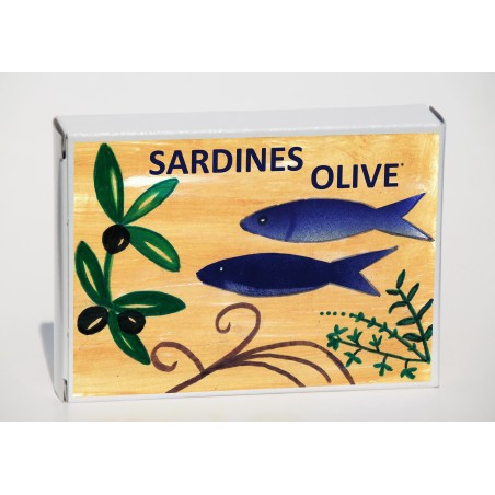 CONSERVE DE POISSON Boite collector (2)- Sardines à l’huile d’olive vierge extra bio*﻿ - 1/6