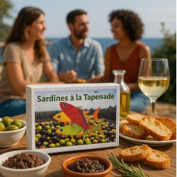 CONSERVE DE POISSON COLLECTOR : Sardines à la tapenade*