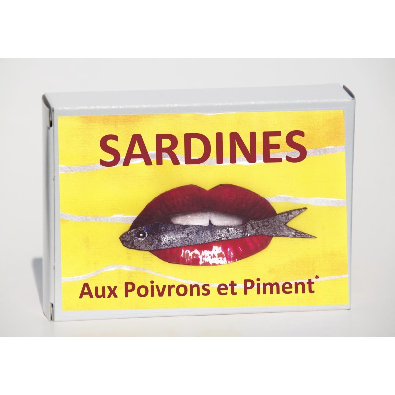 CONSERVE DE POISSON COLLECTOR : Sardines aux poivrons et piment bio*