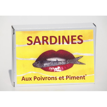 CONSERVE DE POISSON COLLECTOR : Sardines aux poivrons et piment bio*