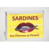 CONSERVE DE POISSON COLLECTOR : Sardines aux poivrons et piment bio*