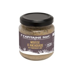 TARTINABLE Mousse d'anchoïade aux ingrédients bio*