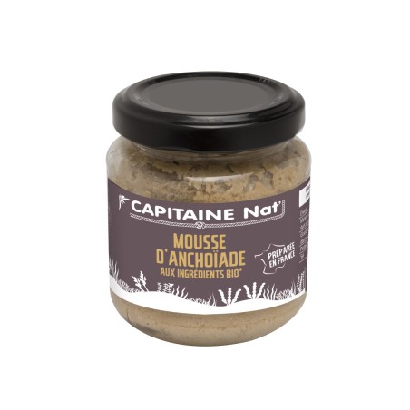 TARTINABLE Mousse d'anchoïade aux ingrédients bio*