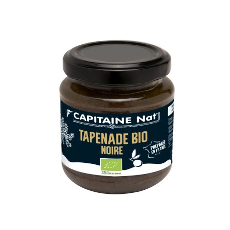 TARTINABLE Tapenade bio* Noire