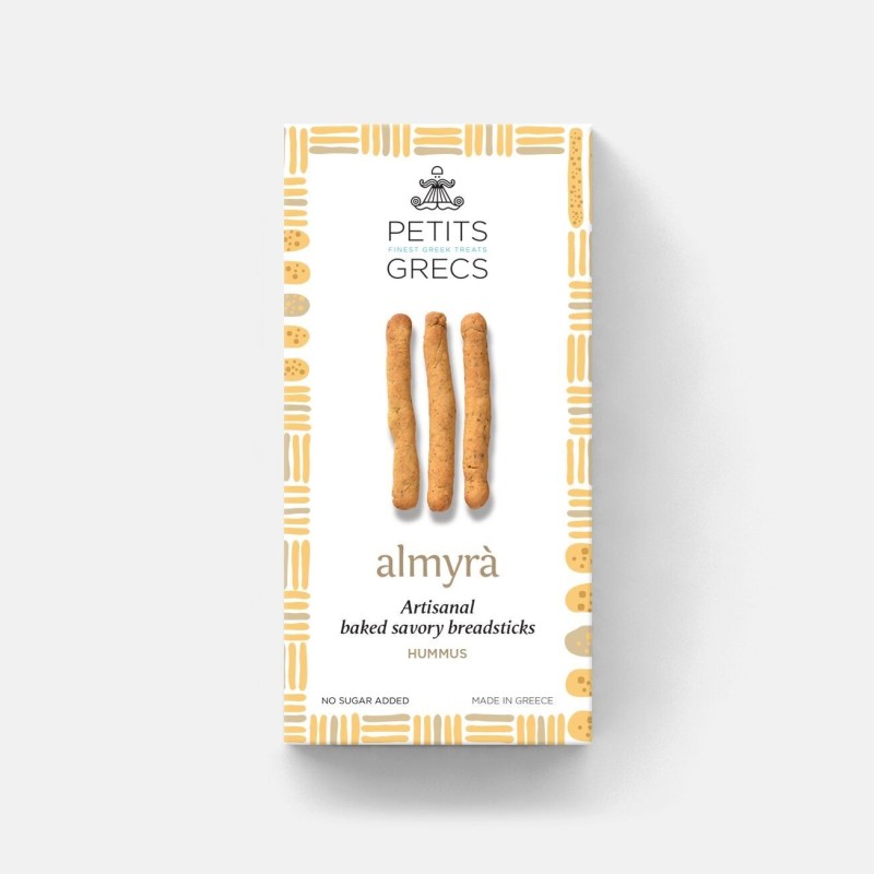 Almyra - Gressins artisanaux au Houmous