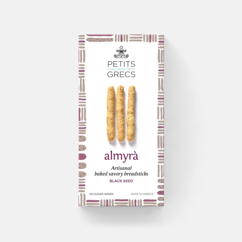 Almyra - Gressins artisanaux aux graines de nigelle