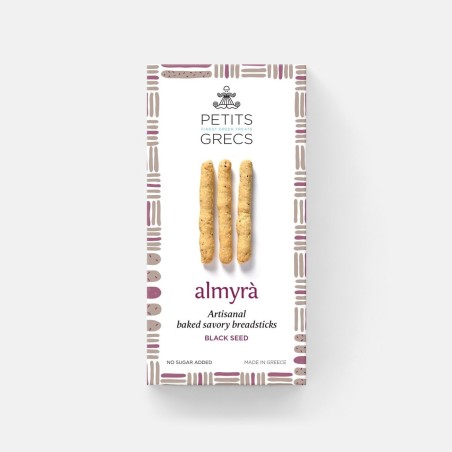 Almyra - Gressins artisanaux aux graines de nigelle