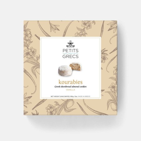 Kourabies - Sablés grecs à la vanille et aux amandes