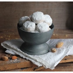 Kourabies - Sablés grecs à la vanille et aux amandes