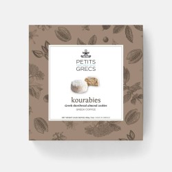 Kourabies - Sablés grecs au café et amandes