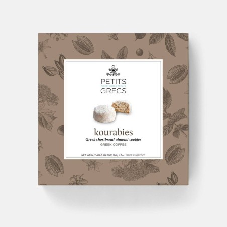 Kourabies - Sablés grecs au café et amandes
