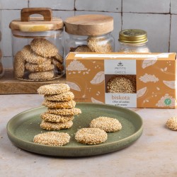 Mini Biskota - Biscuits à l'huile d'olive et graine de sésame