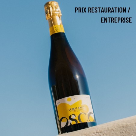CHR - L'Éclat Brut BIO 75cl (x6)- the sparkling alcohol-free aperitif with fruity and vegetal notes, very little sugar!